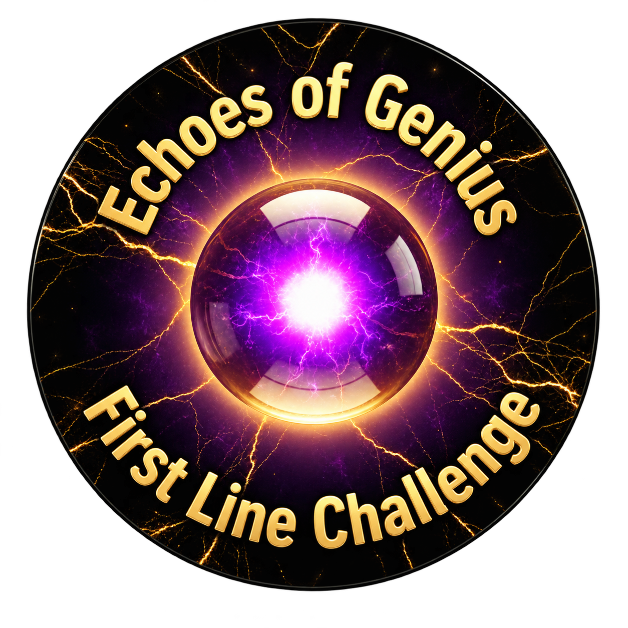 Echoes of Genius First Line Challenge Logo